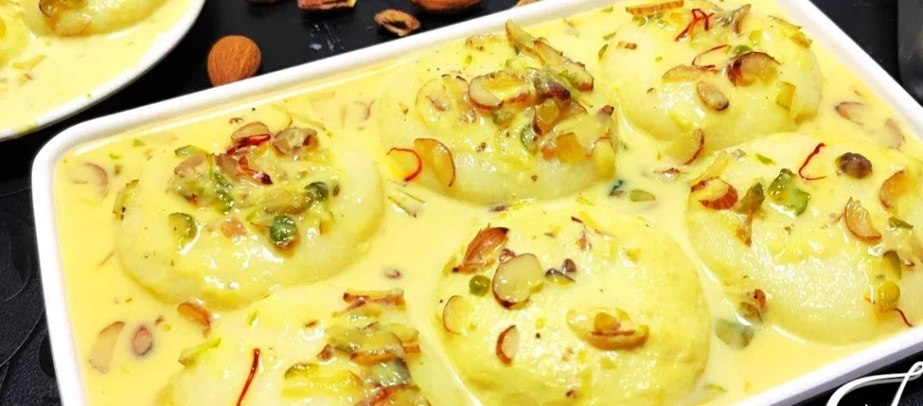 rasmalai recipe at home