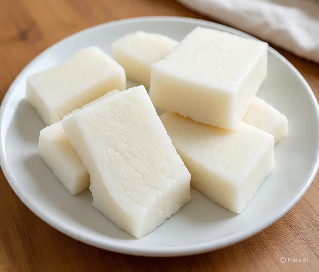 restaurant style rice cake at home